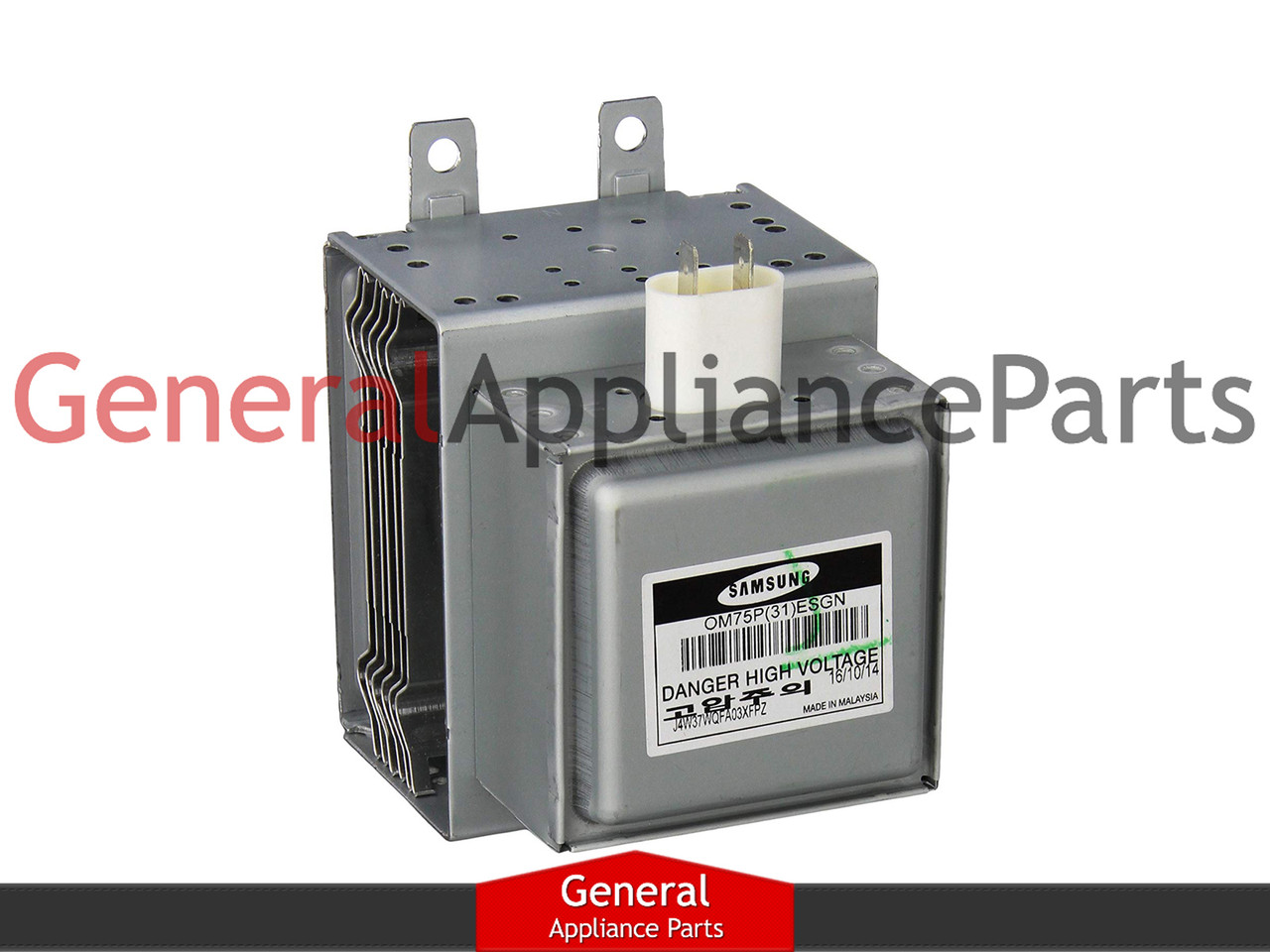 OPM Microwave Oven Magnetron Replaces Samsung GE General Electric #  WB27X10343 WB27X1114 - General Appliance Parts