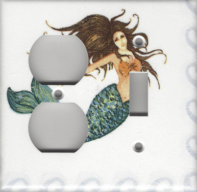 Brunette Mermaid - Double Combo Outlet & Switch