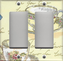 Tea for Two Double GFI/Rocker