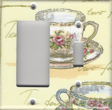 Tea for Two Double Combo GFI/Rocker & Switch