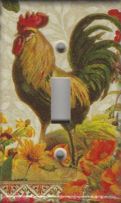 Fall Rooster Single Switch