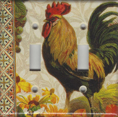 Fall Rooster Double Switch