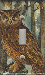 Forest Owl Single Switch