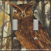 Forest Owl Double Switch
