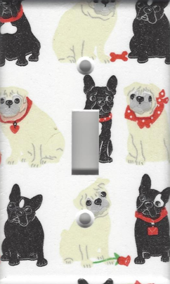 Pugs and Boston Terriers Single Switch
