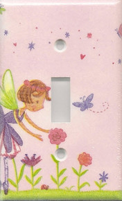 Fairy with Flowers Single Switch