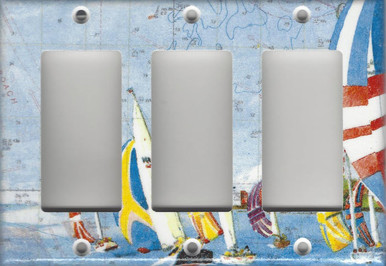 Sailboat Regatta - Triple GFI/Rocker