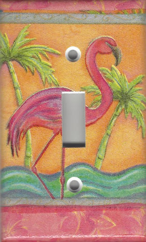 Pink Flamingo - Single Switch