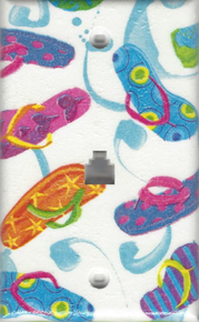 Fun Flip Flops - Phone Jack