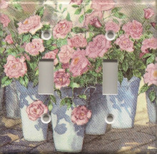 Roses in Blue Pails - Double Switch
