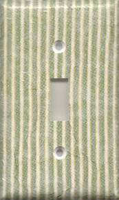 Green Stripes - Single Switch