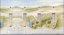 Adirondack Chairs on Dunes - Quadruple Switch