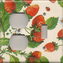 Strawberries - Double Combo Outlet & Switch