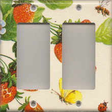 Strawberries - Double GFI/Rocker