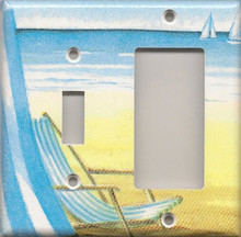 Beach Chair - Double Combo Switch & GFI