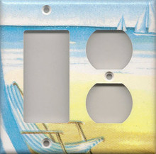 Beach Chair - Double Combo GFI & Outlet