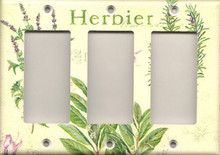 Herbs - Triple GFI/Rocker 988a-TG