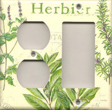 Herbs - Double Combo Outlet & GFI 988DCOG