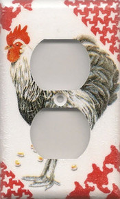 Black & White Rooster - Outlet