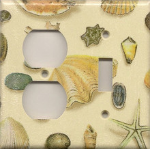 Tan Shells - Double Combo Outlet & Switch