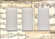 Musical Notes - Triple GFI/Rocker