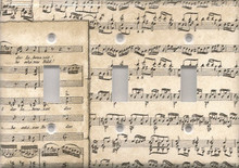 Musical Notes - Triple Switch