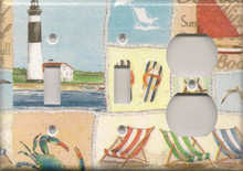 Beachy Things - Triple Switch & Switch & Outlet