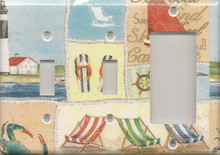 Beachy Things - Triple Switch & Switch & GFI