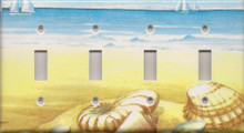 Blue and Yellow Shells - Quadruple Switch