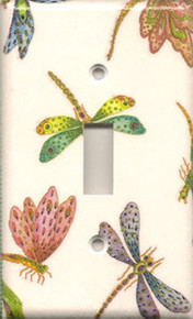 Colorful Dragonflies - Single Switch
