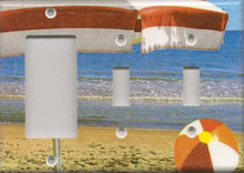 Beach Umbrella - Triple Combo GFI & Switch & Switch