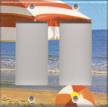 Beach Umbrella - Double GFI/Rocker