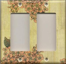 Vintage Flowers - Double GFI/Rocker