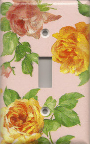 Roses - Pink - Single Switch