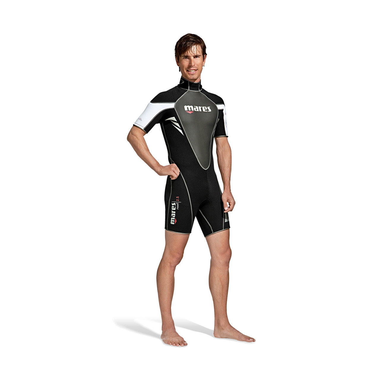 Mares Mens Reef 2.5mm Shorty Wetsuit - Size 2 - Morecambe Area Divers  Limited