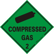 Beaver Compressed Gas Self Adhesive Vinyl Vehicle Sticker. Pack of 2