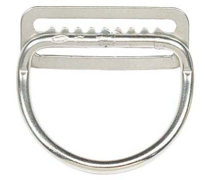 2 D-Ring - Stainless Steel