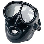 IST Sports ' Pegasus' Full Face Black Silicone Mask.