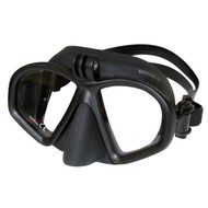 Beuchat Diving Mask with Go Pro Attachment - Black