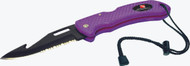 Beaver Purple Venture Fold-Up Knife. 