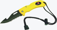 Beaver Yellow Venture Fold-Up Knife. 