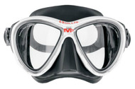 Hollis M3 Dual Lens Black/White Mask with Detachable Go-Pro Mount