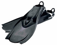 Hollis F1 Black Bat Fins - Size Choice