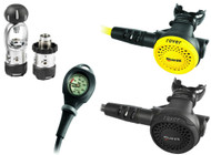 Mares Rover 2S Octo Mission 1 Regulator Set - Choice of DIN or A-Clamp 