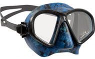 Oceanic Predator Low Volume Silicone Mask in Camo Blue