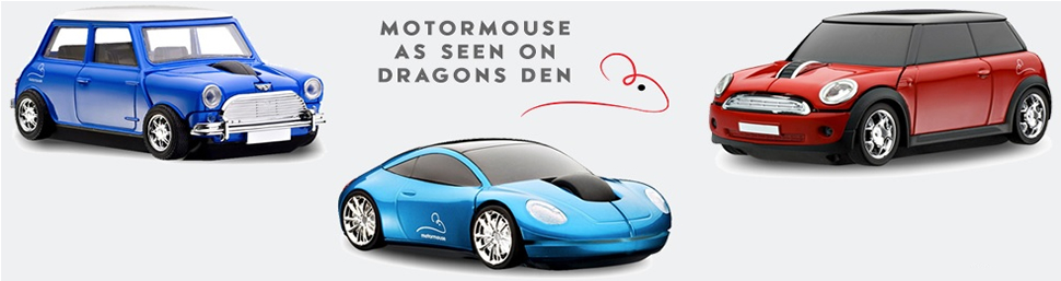 Motormouse Car Mouse as featured on Dragons Den