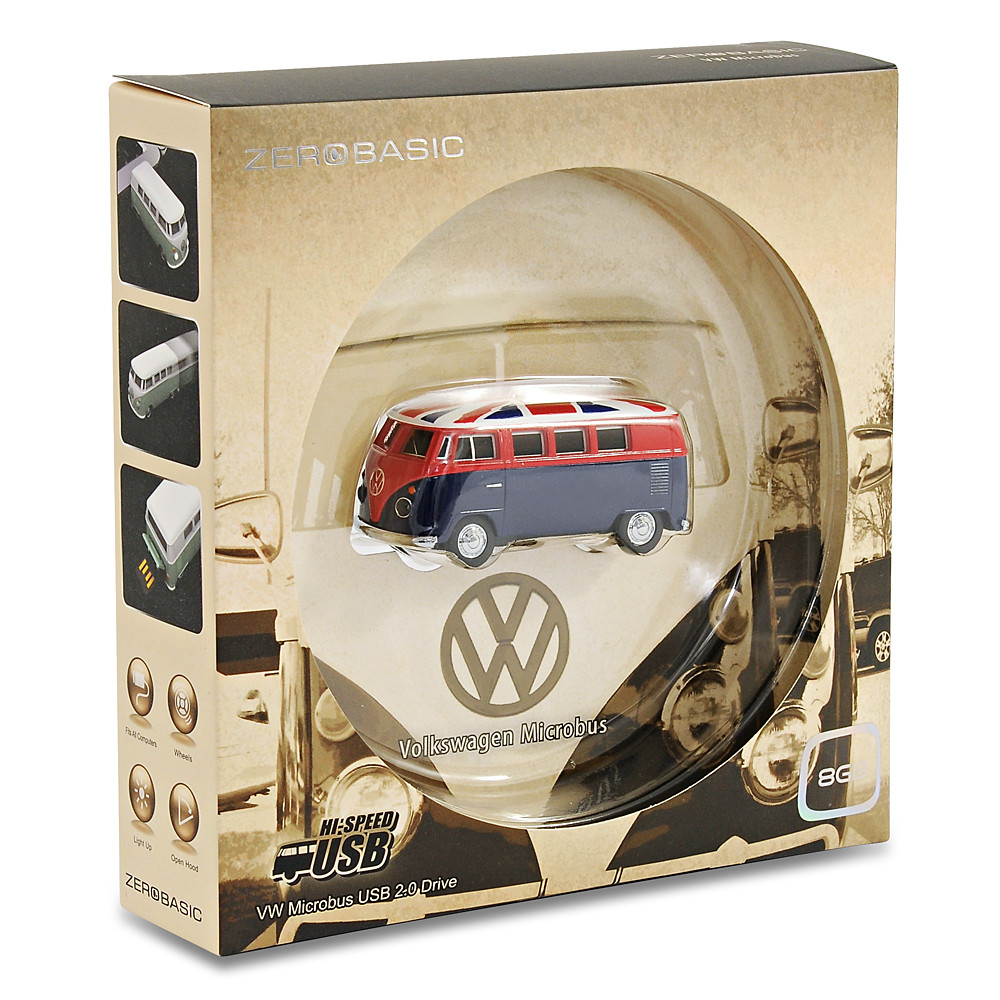 Zerobasic Mini Cooper USB 2.0 Drive 2GB（Official VW Camper