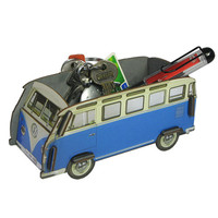 Official VW Camper Van Small Desk Tidy Organiser - Blue