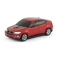 Official BMW X6 Car Wireless Computer Mouse - Red