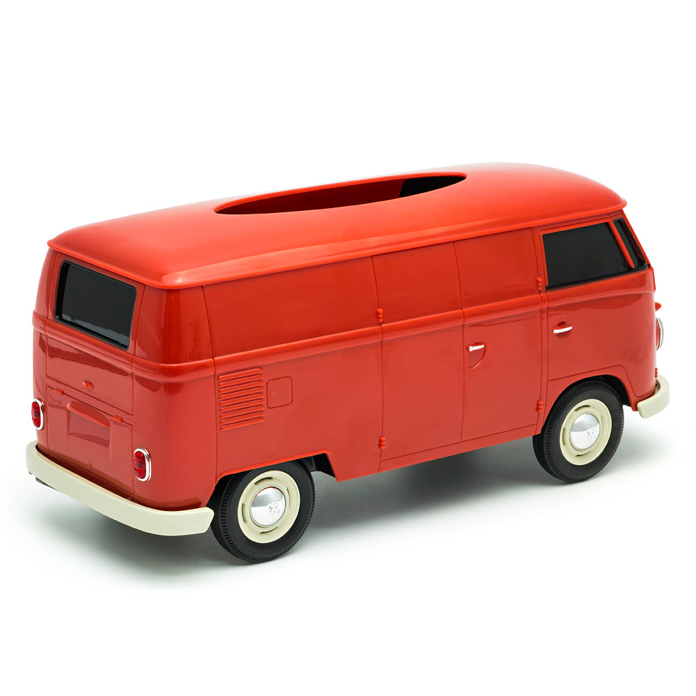 Official VW Camper Van Tissue Box Holder - Red - Auto Regalia